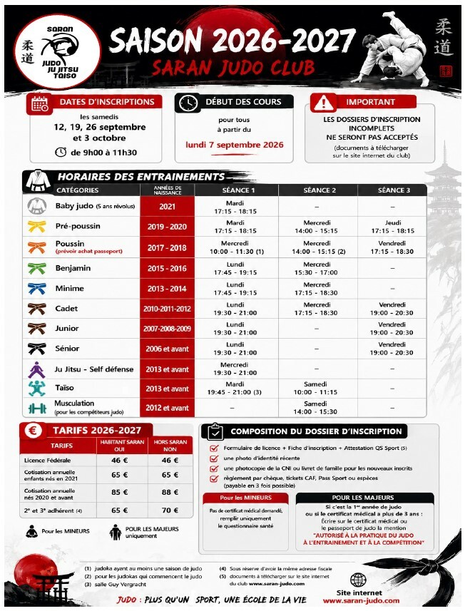 Grille horaire 2026/2027